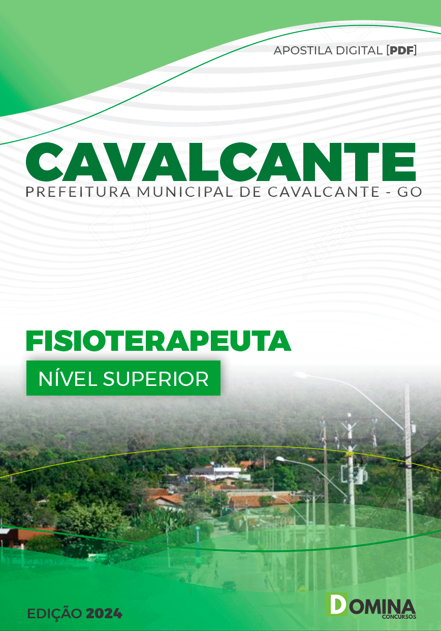 Apostila Prefeitura Cavalcante GO 2024 Fisioterapeuta