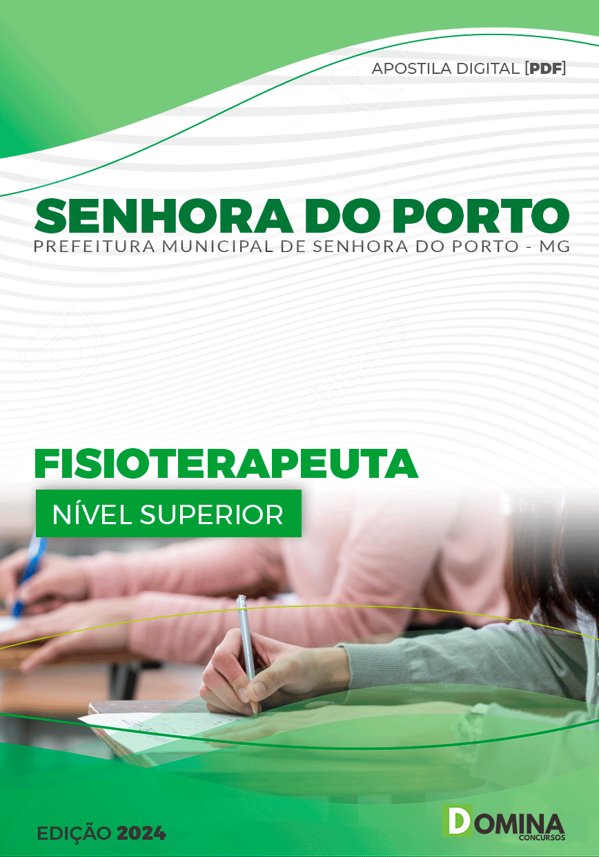 Apostila Prefeitura Senhora Porto MG 2024 Fisioterapeuta