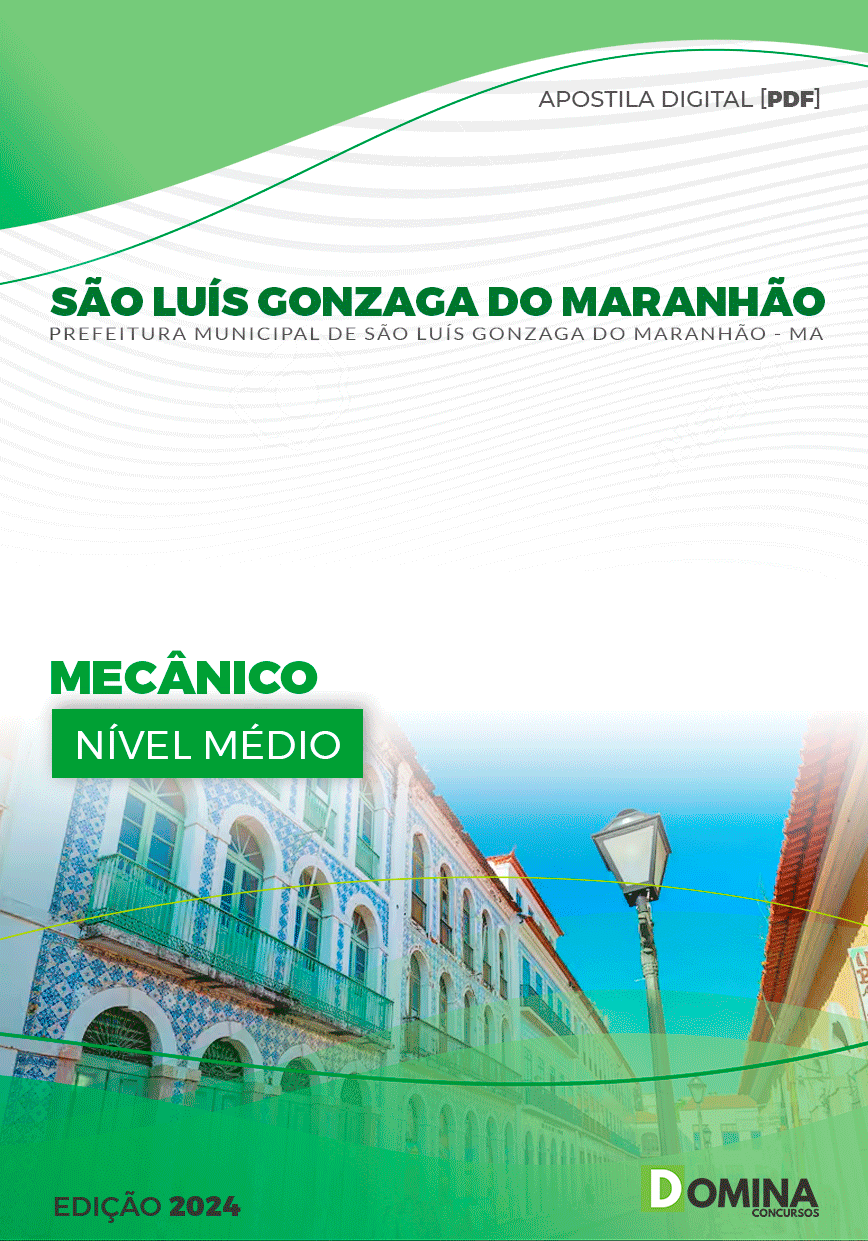 Apostila São Luís Gonzaga Maranhão MA 2024 Mecânico