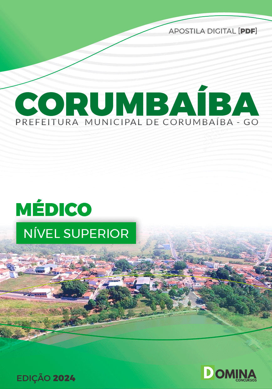 Apostila Prefeitura Corumbaíba GO 2024 Médico