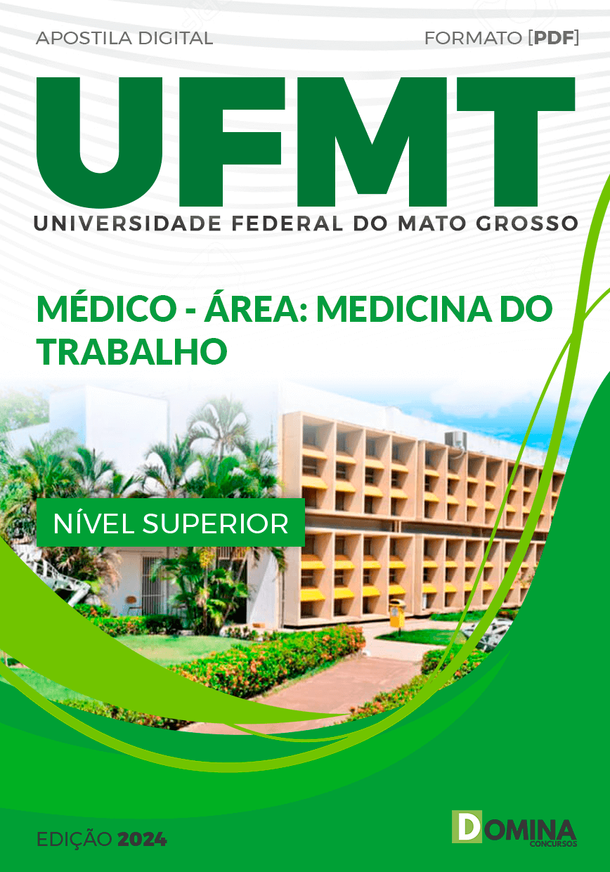 Apostila UFMT 2024 Médico do Trabalho