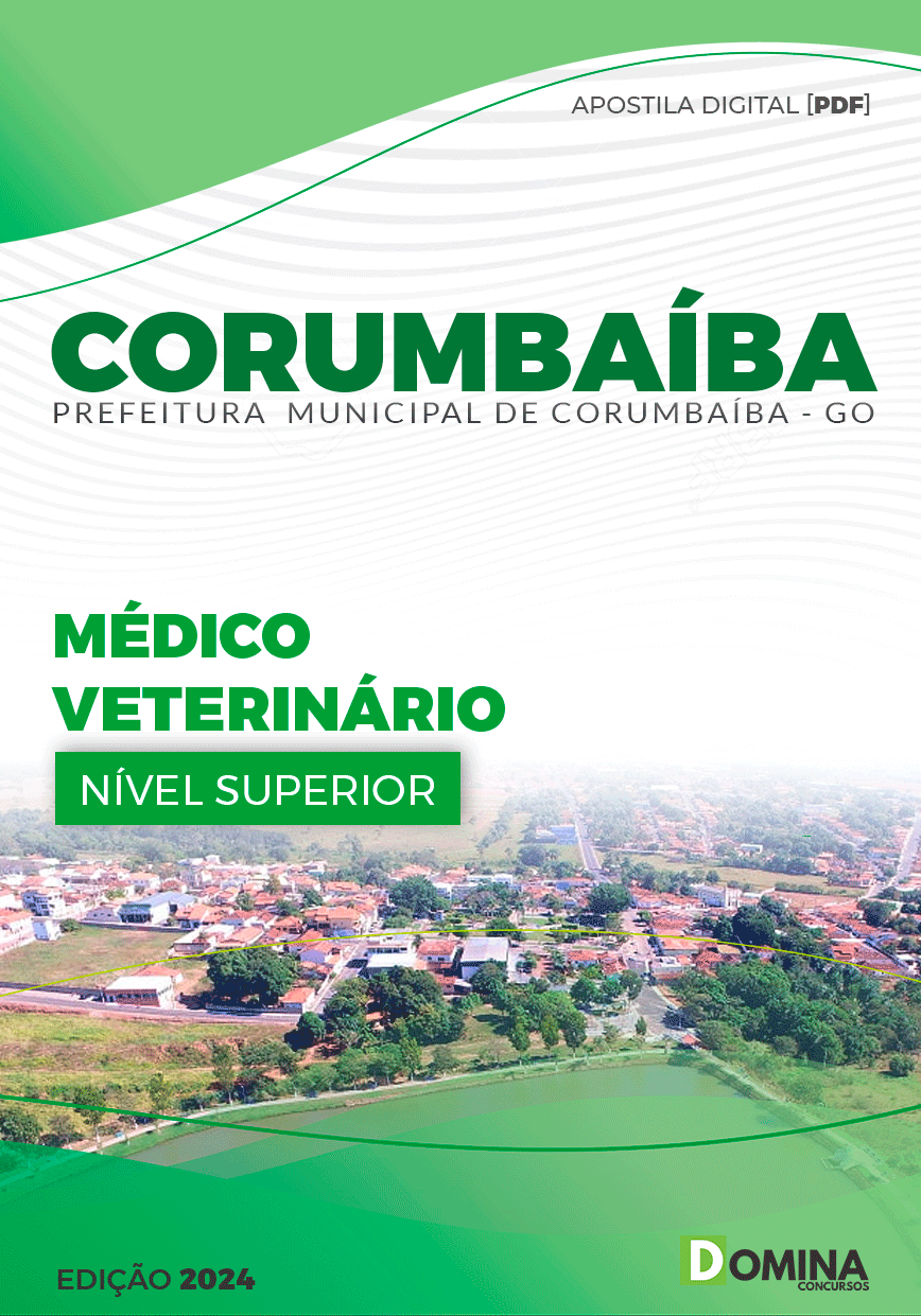 Apostila Prefeitura Corumbaíba GO 2024 Médico Veterinário