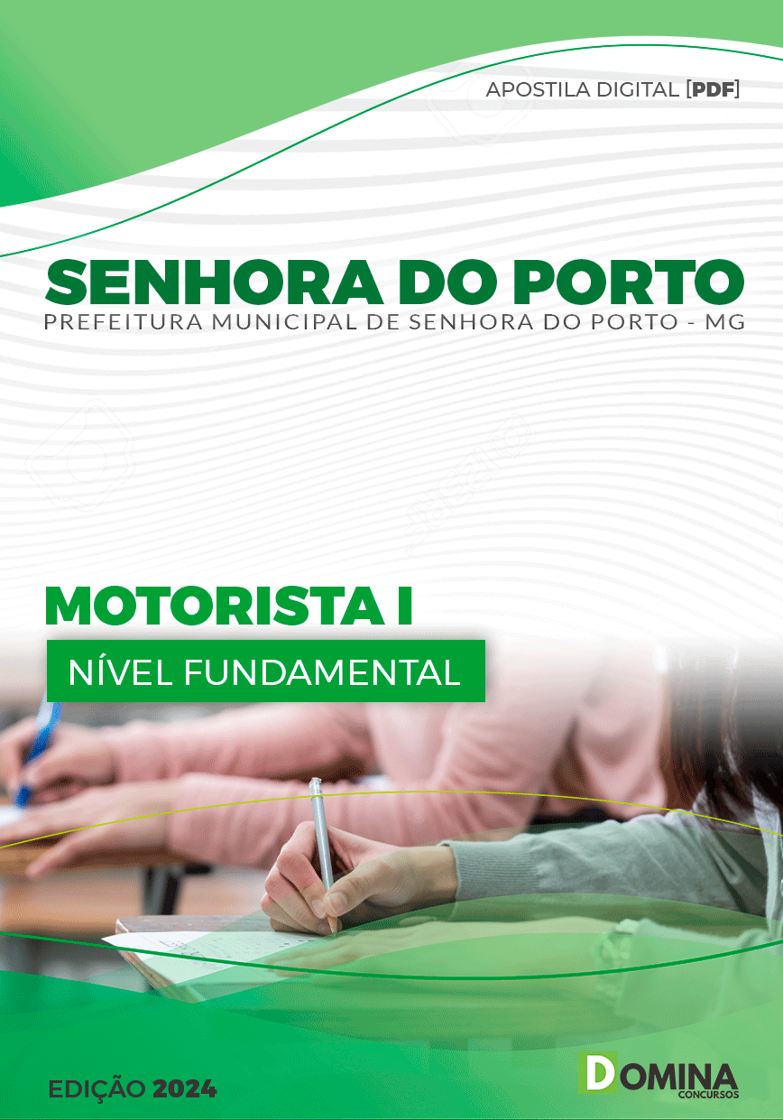 Apostila Prefeitura Senhora Porto MG 2024 Motorista