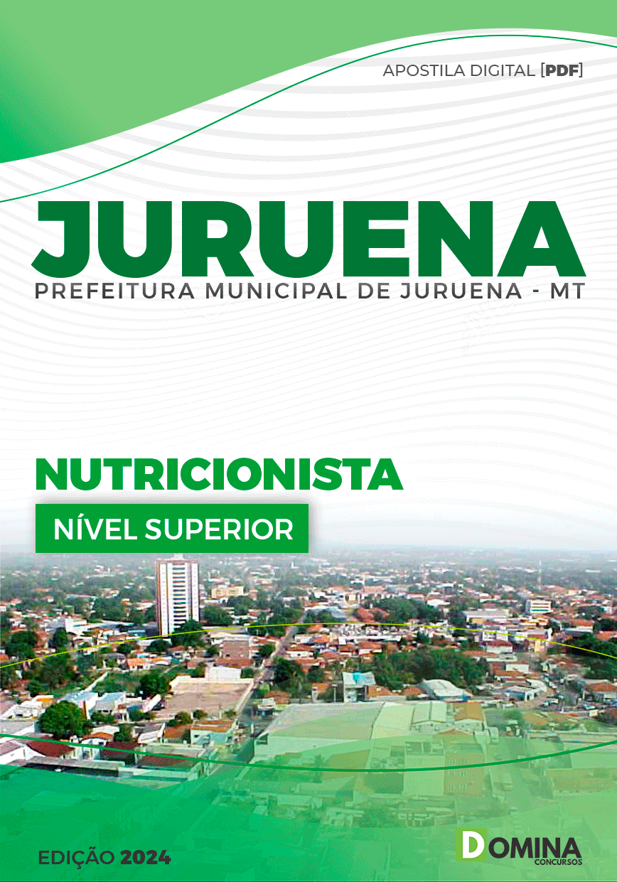 Apostila Prefeitura Juruena MT 2024 Nutricionista