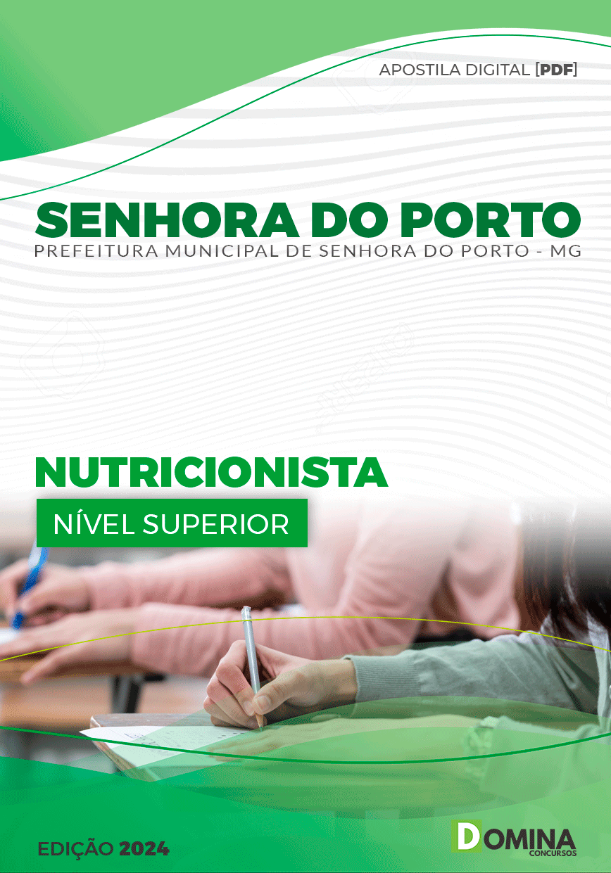 Apostila Prefeitura Senhora Porto MG 2024 Nutricionista