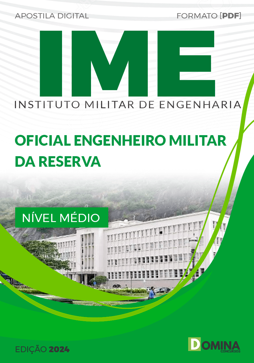 Apostila IME 2024 Oficial Engenheiro Militar da Reserva