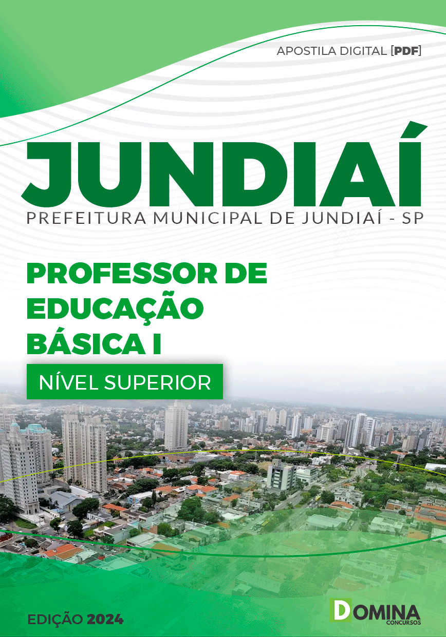 Apostila Prefeitura Jundiaí SP 2024 Professor De Educação Básica I