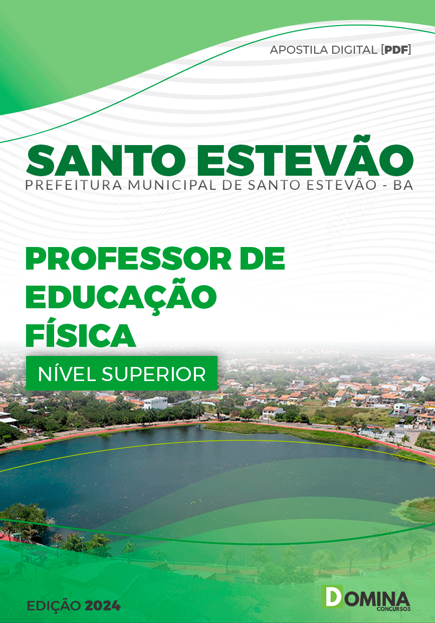 Apostila Prefeitura Santo Estevão BA 2024 Professor Educação Física