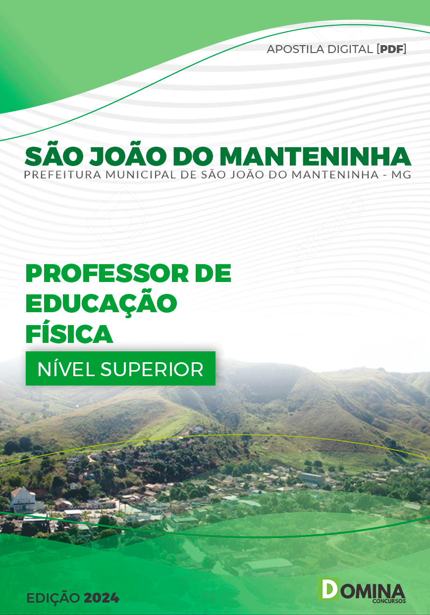 Apostila Prefeitura São João do Manteninha MG Professor De Educação Física