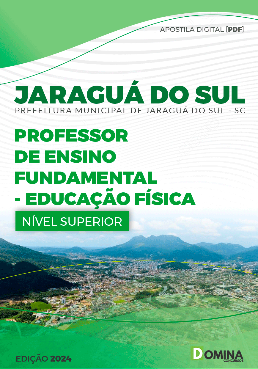 Apostila Prefeitura Jaraguá Sul SC 2024 Professor Educ Física