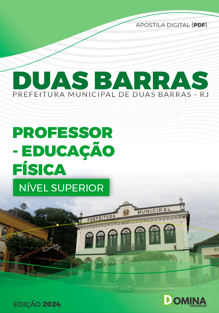 Apostila Prefeitura Duas Barras RJ 2024 Prof de Educação Física