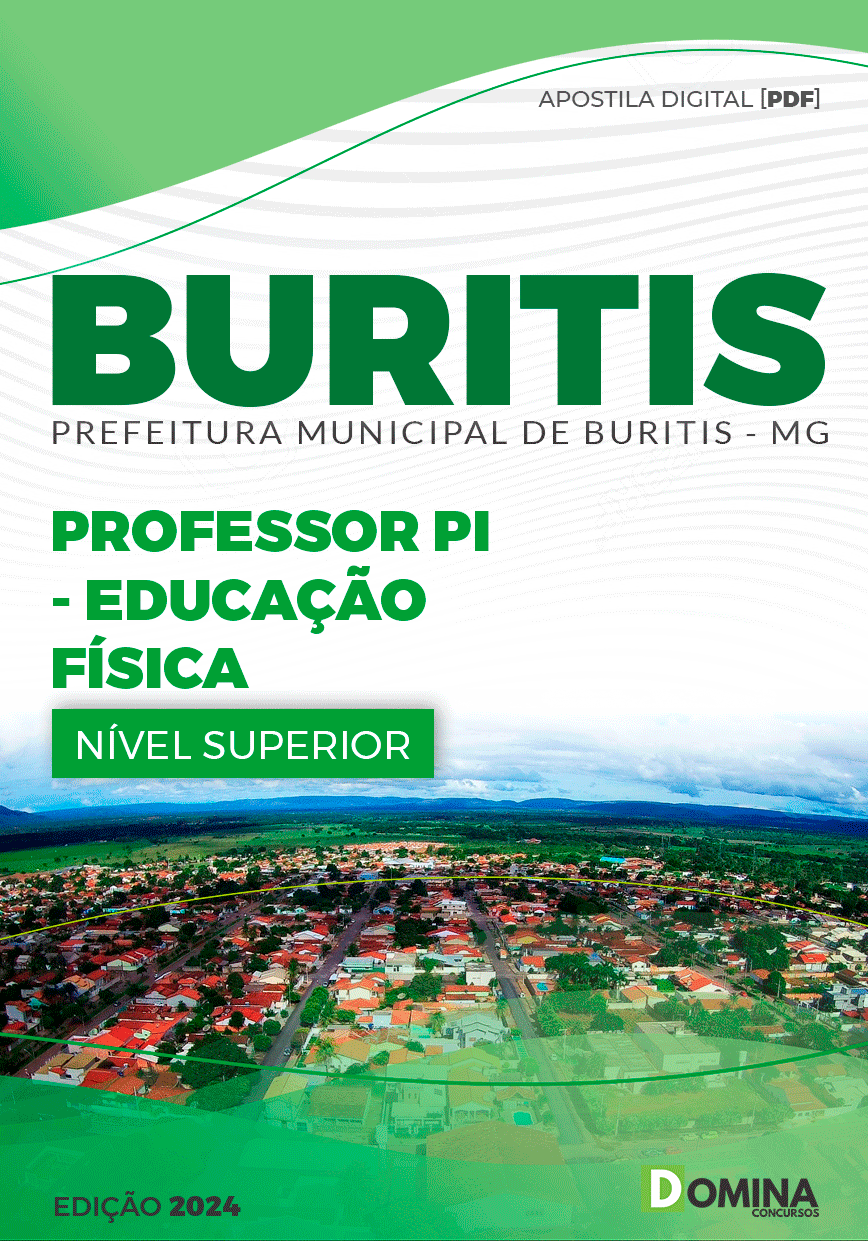 Apostila Prefeitura Buritis MG 2024 Professor PI Educação Física