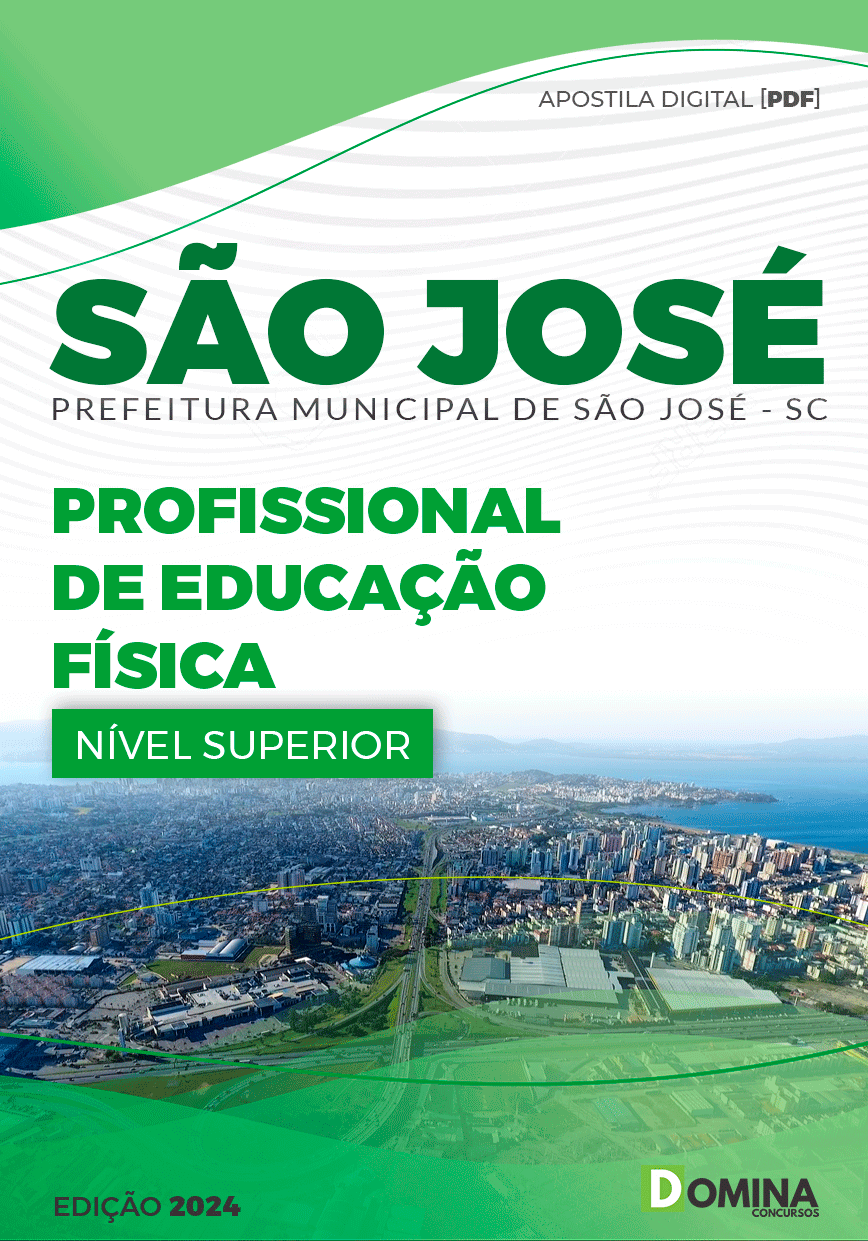 Apostila Prefeitura São José SC 2024 Profissional de Educação Física