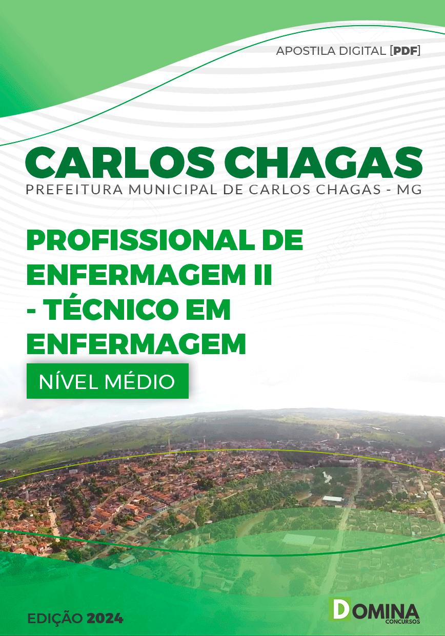 Apostila Prefeitura Carlos Chagas MG 2024 Técnico Enfermagem