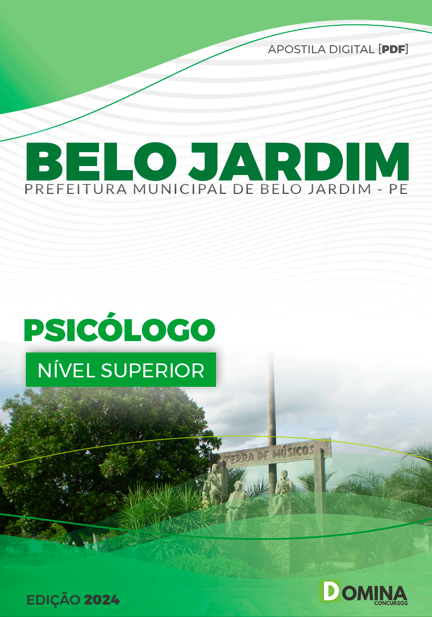Apostila Prefeitura Belo Jardim PE 2024 Psicólogo