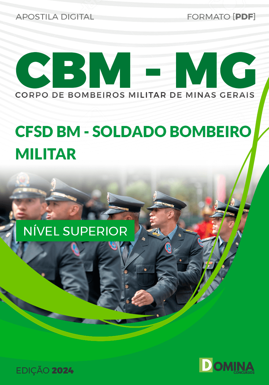 Apostila CBM MG 2024 Soldado Bombeiro Militar