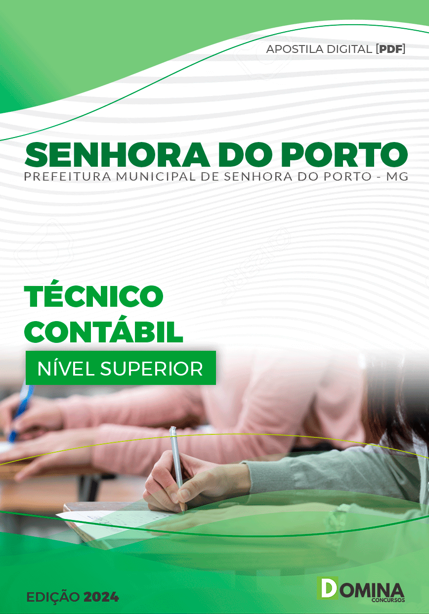 Apostila Prefeitura Senhora Porto MG 2024 Técnico Contábil