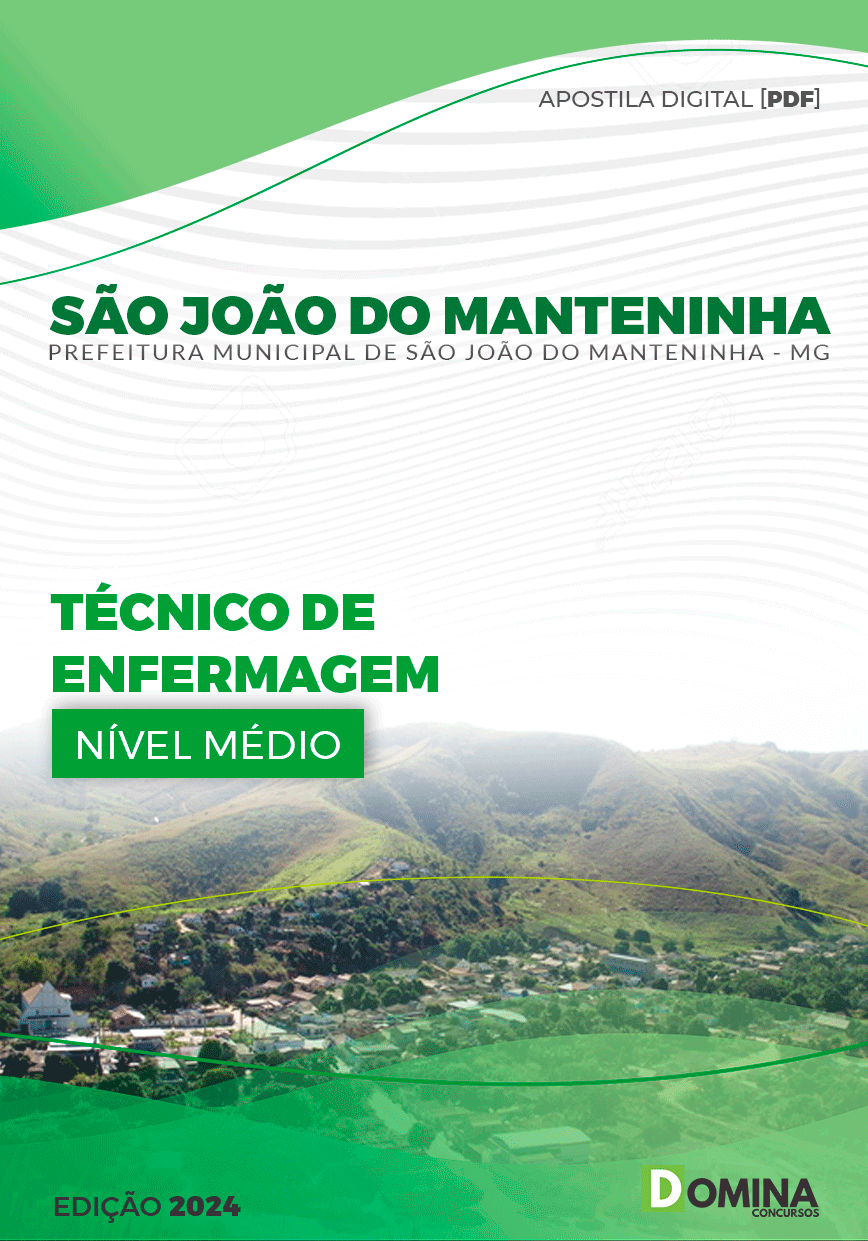 Apostila Prefeitura São João do Manteninha MG Técnico De Enfermagem