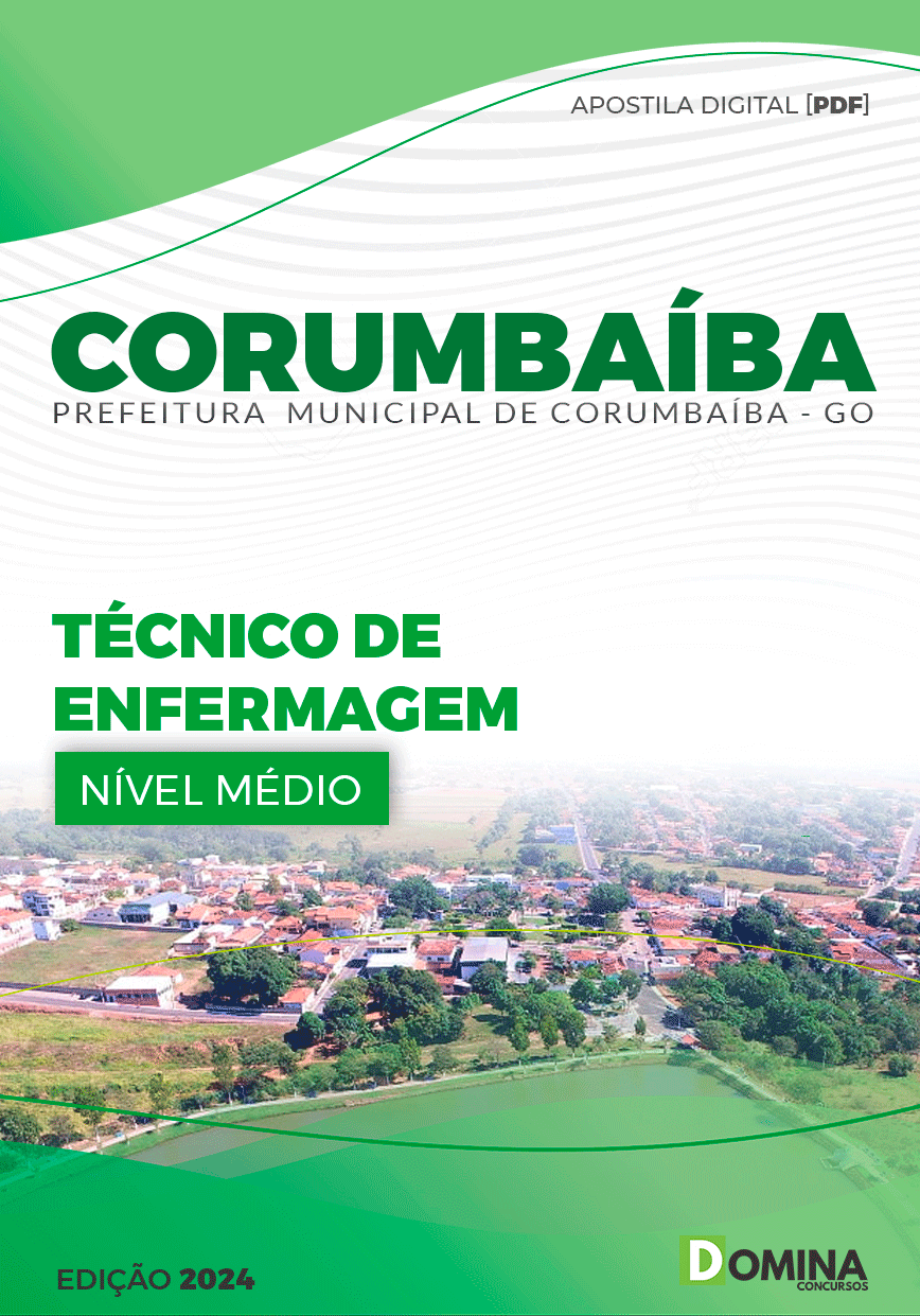 Apostila Prefeitura Corumbaíba GO 2024 Técnico De Enfermagem