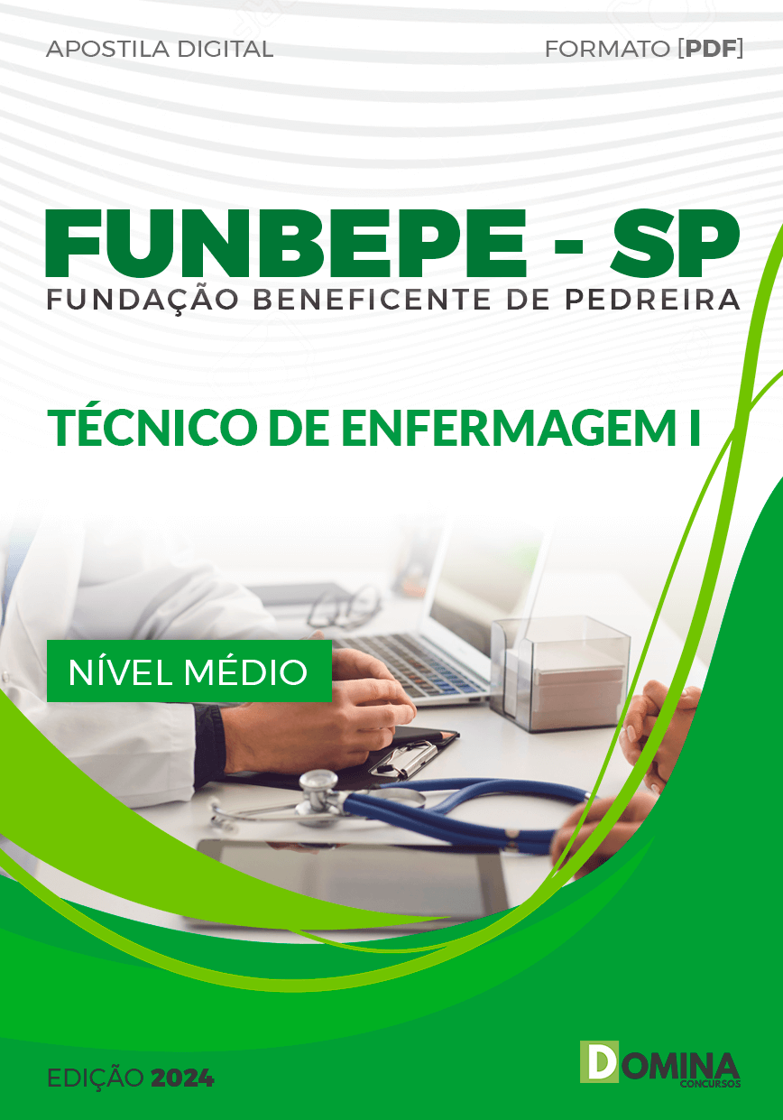 Apostila FUNBEPE SP 2024 Técnico De Enfermagem I