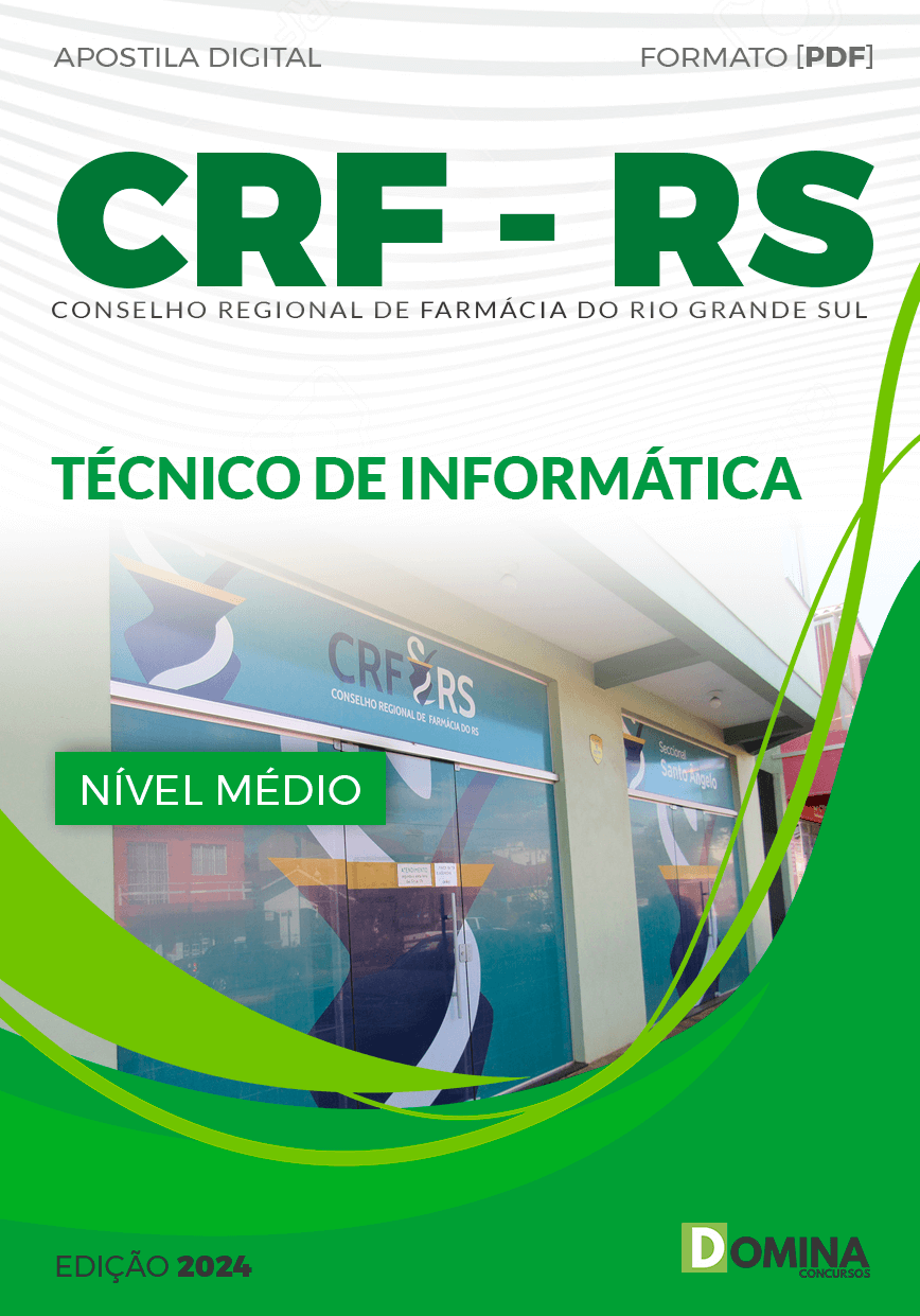 Apostila CRF RS 2024 Técnico De Informática
