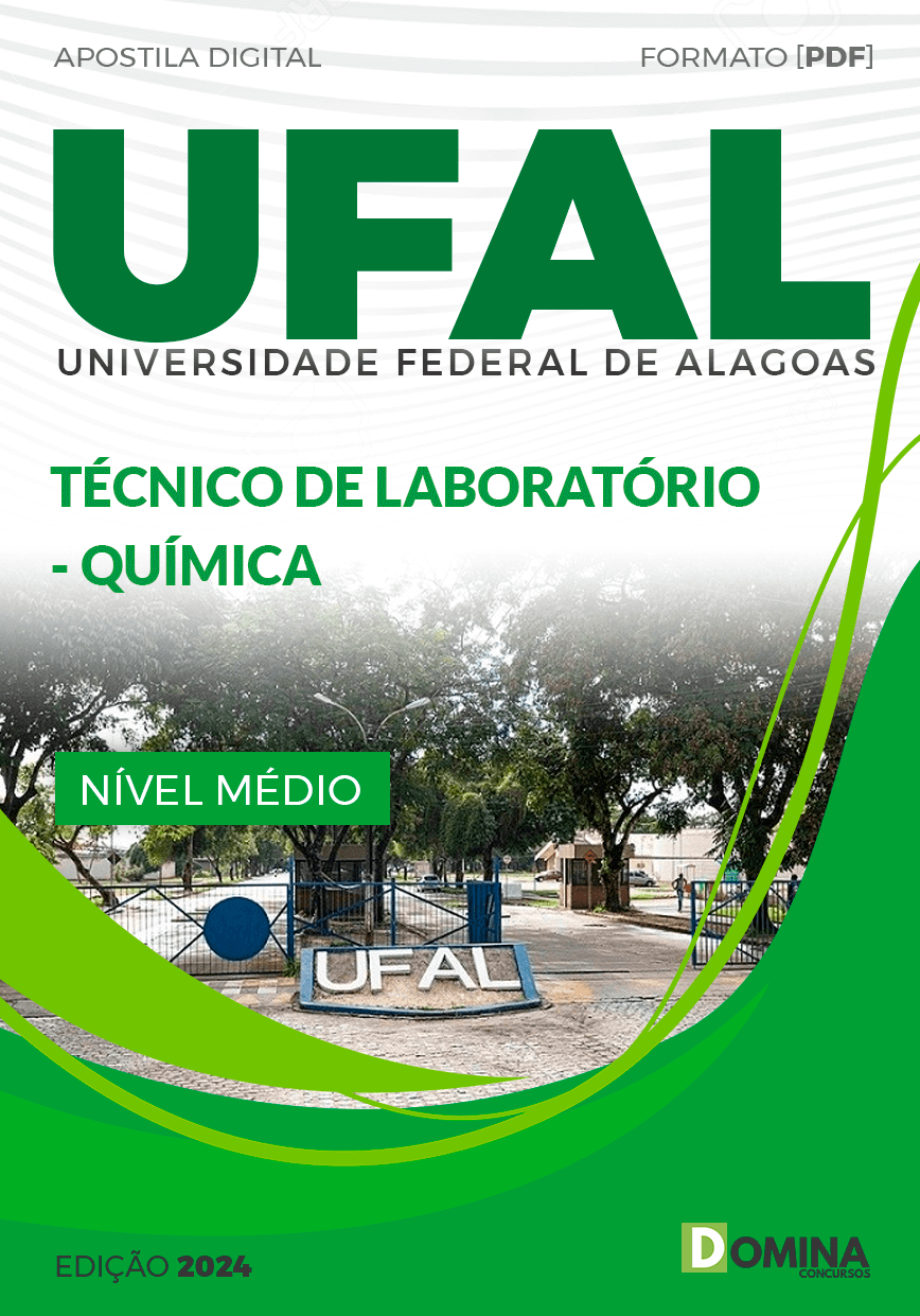 Apostila UFAL 2024 Técnico De Laboratório Química