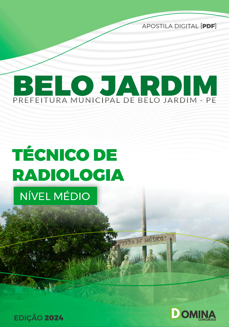 Apostila Prefeitura Belo Jardim PE 2024 Técnico De Radiologia