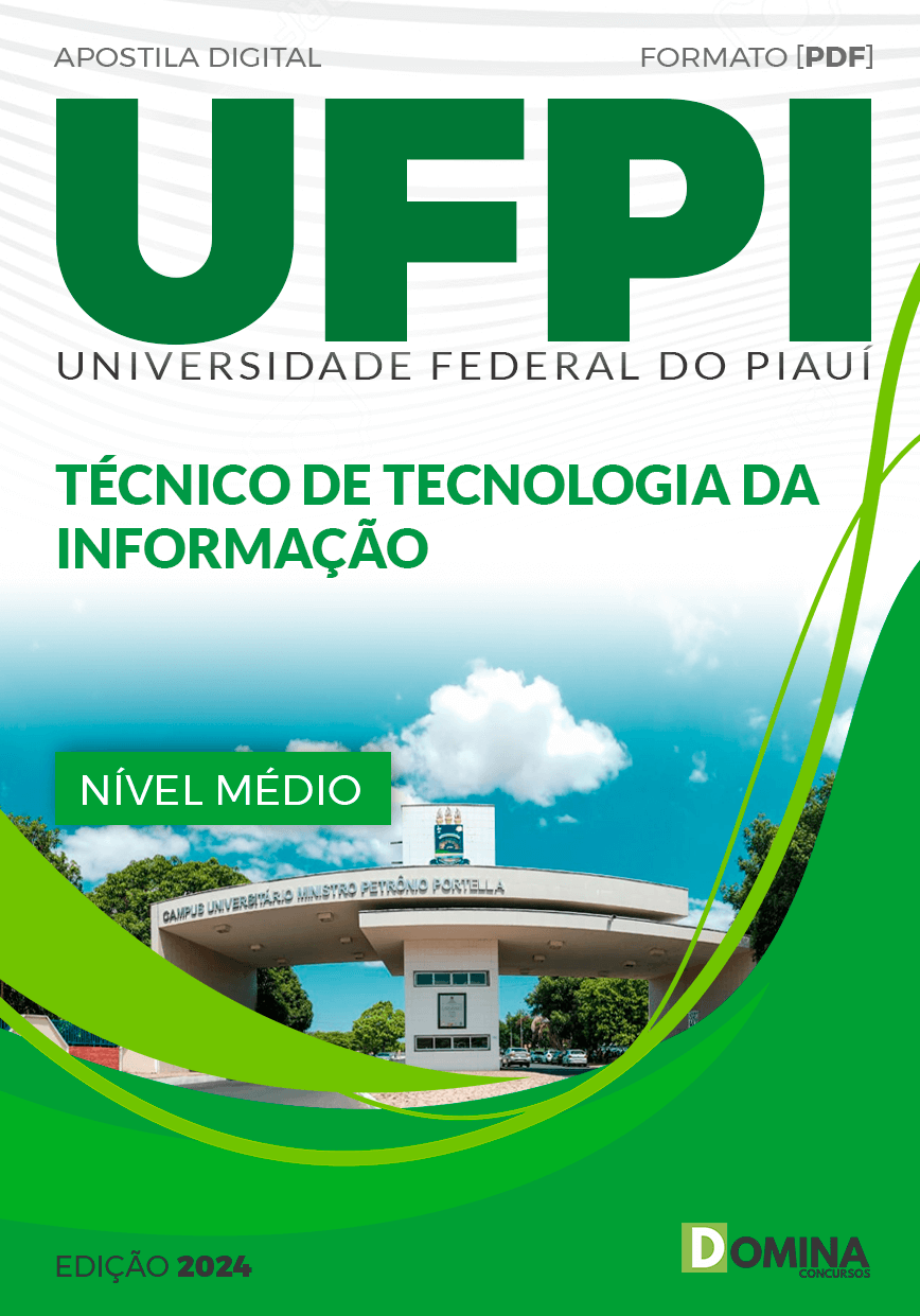 Apostila UFPI 2024 Técnico De Tecnologia Da Informação