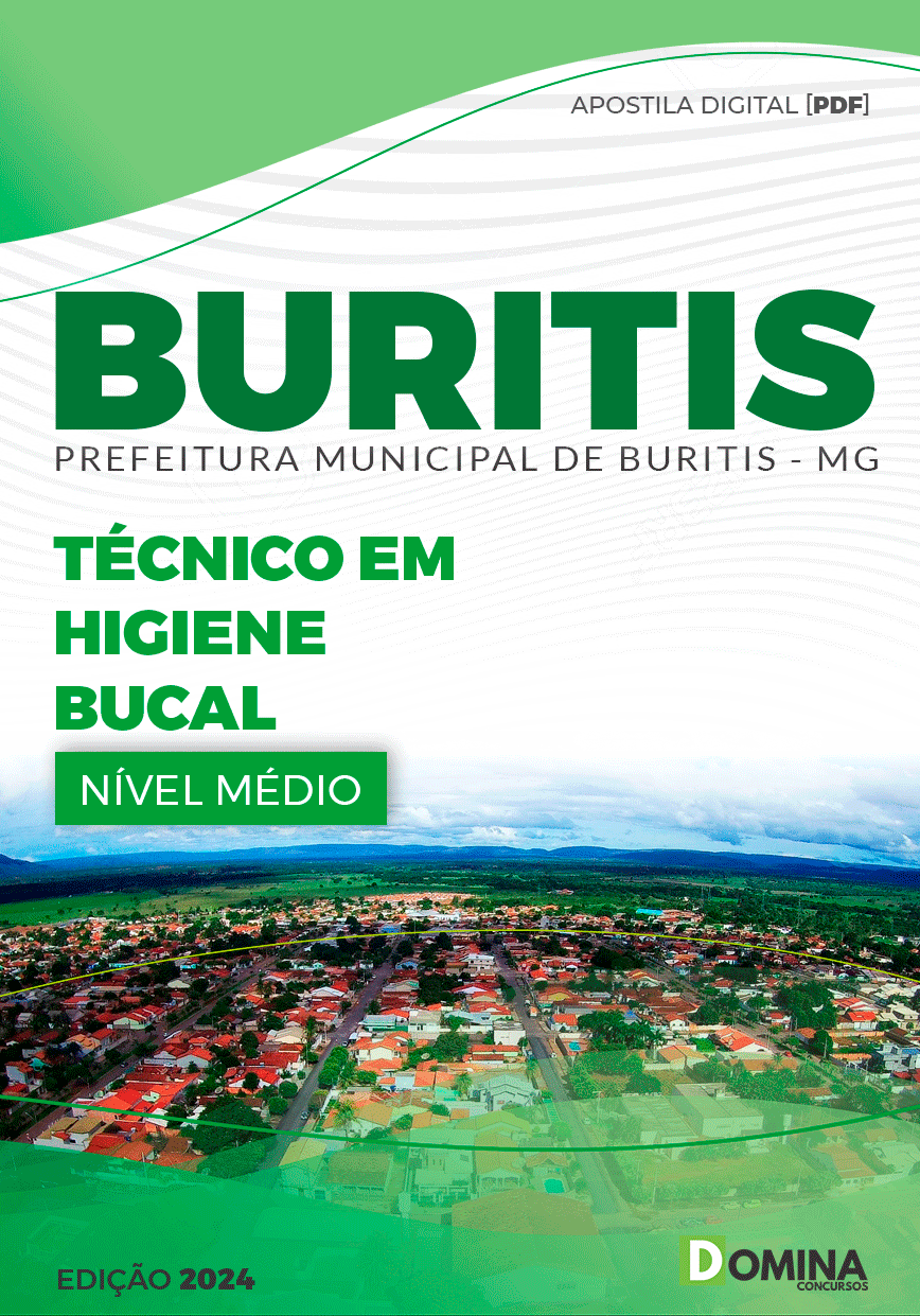 Apostila Prefeitura Buritis MG 2024 Técnico de Higiene Bucal