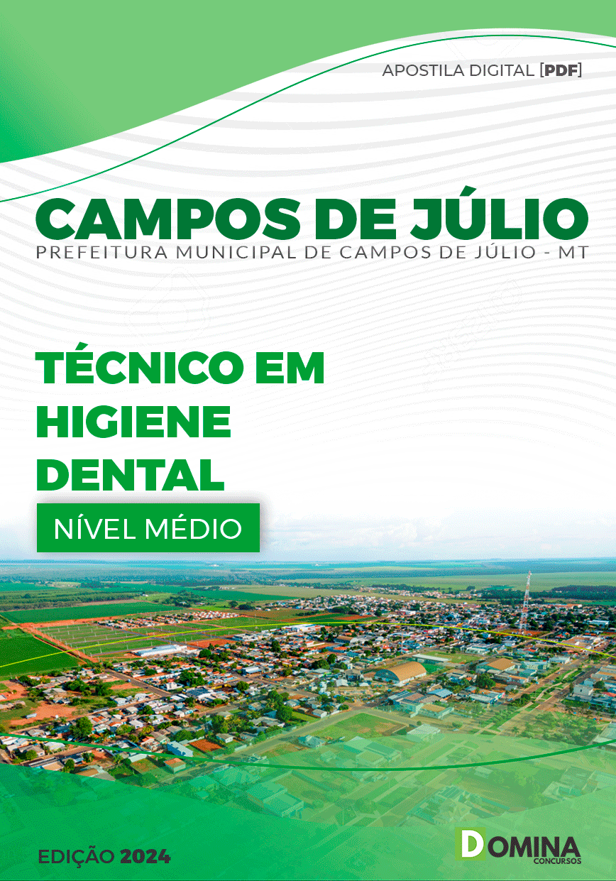 Apostila Prefeitura Campos Júlio MT 2024 Técnico Higiene Dental