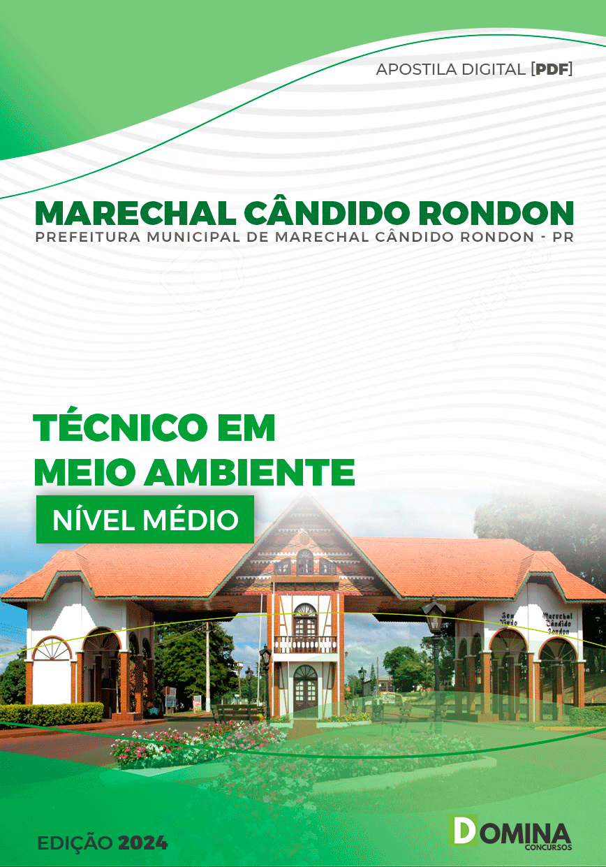 Apostila Marechal Cândido Rondon PR 2024 Tec Meio Ambiente