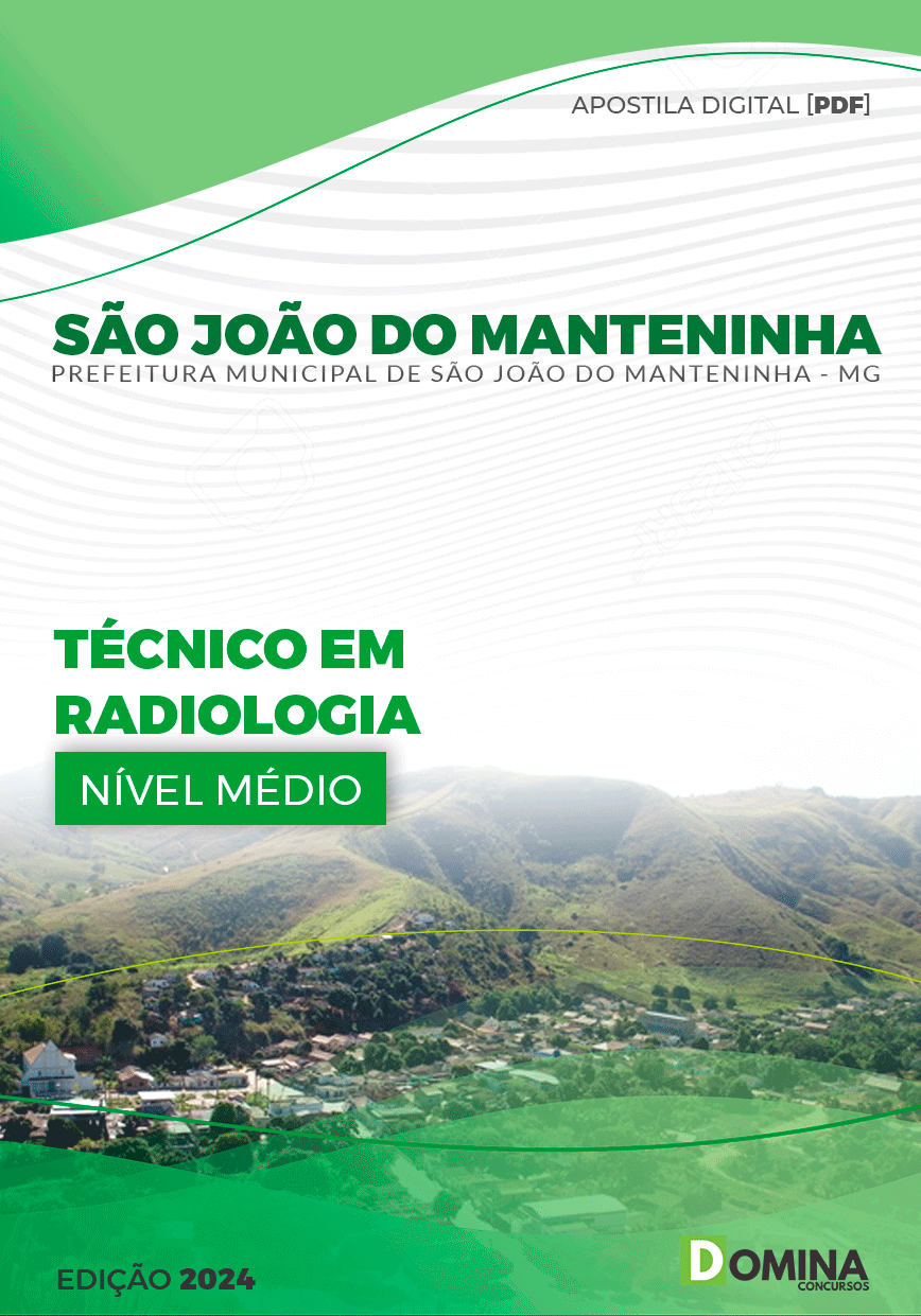 Apostila Prefeitura São João do Manteninha MG Técnico De Radiologia