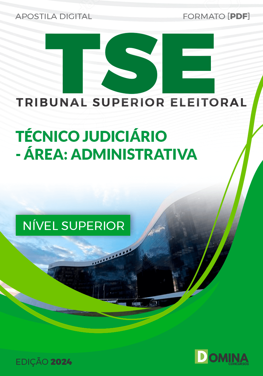 Apostila TSE 2024 Técnico Judiciário Administrativo