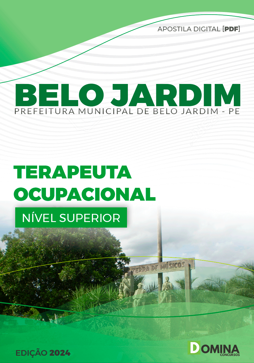 Apostila Prefeitura Belo Jardim PE 2024 Terapeuta Ocupacional