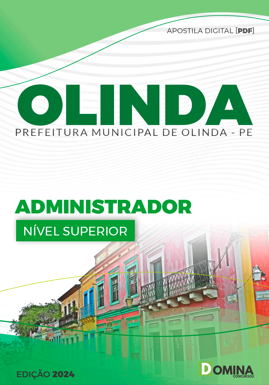 Apostila Olinda PE 2024 Administrador