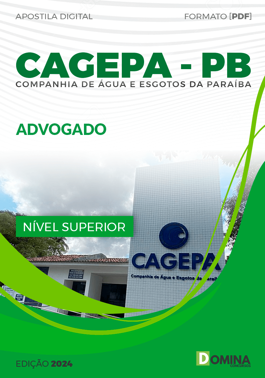 Apostila CAGEPA PB 2024 Advogado