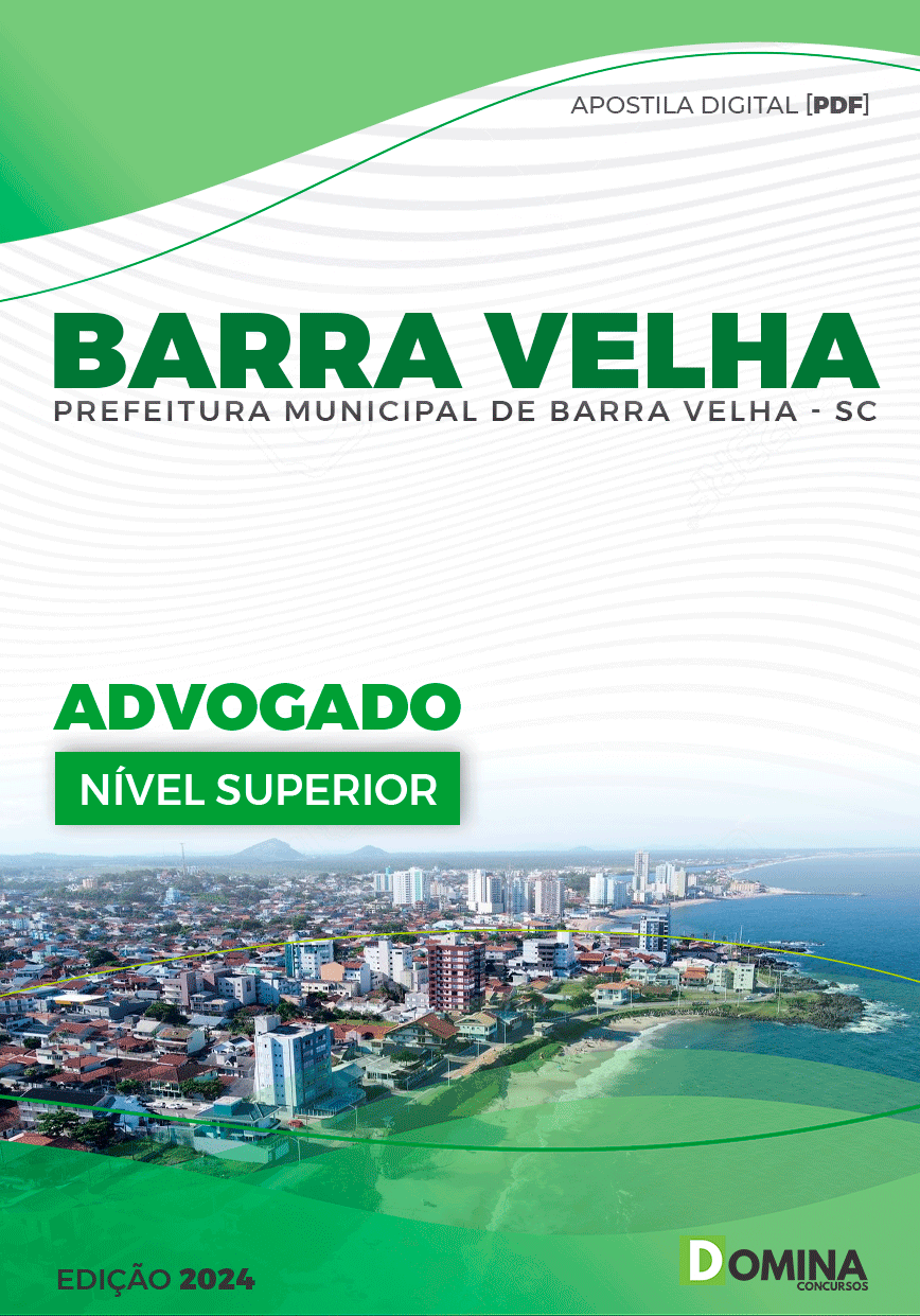 Apostila Barra Velha SC 2024 Advogado