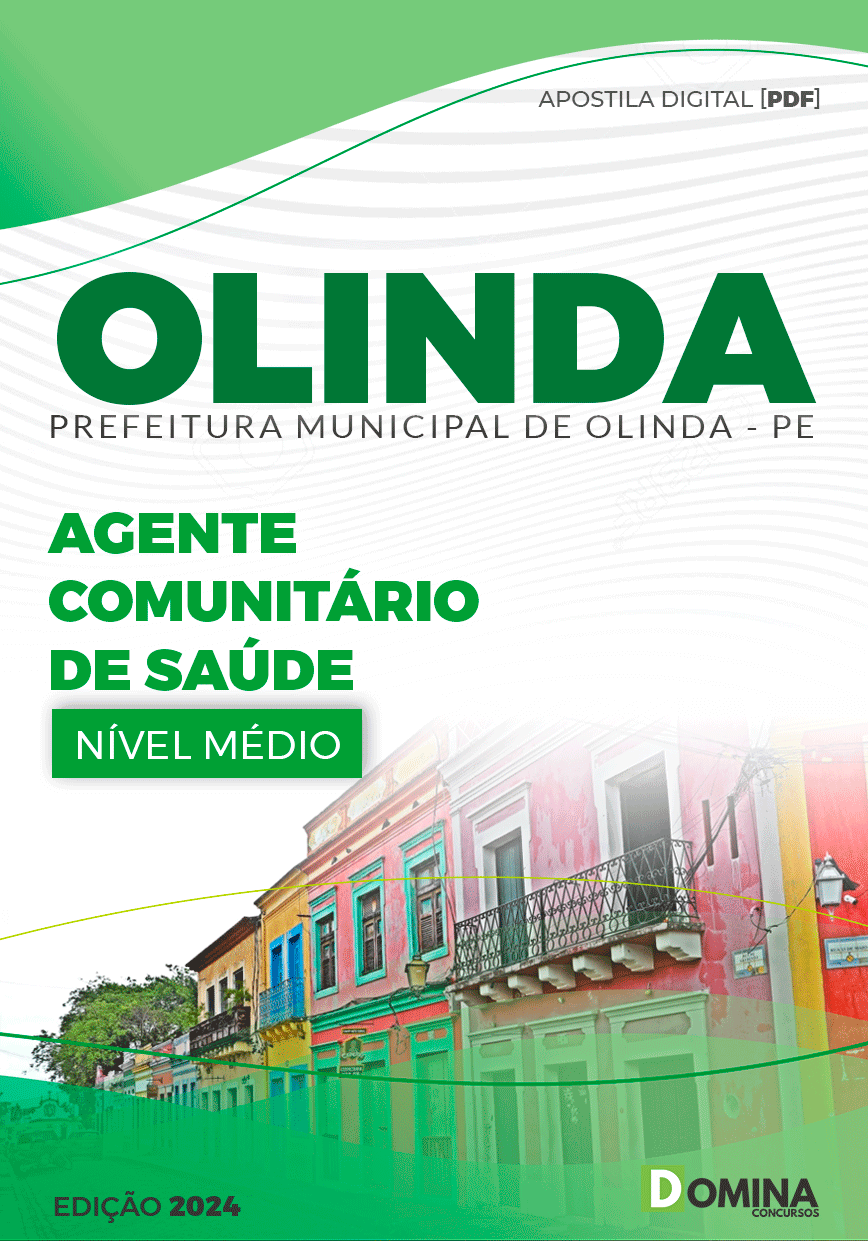 Apostila Olinda PE 2024 Agente Comunitário De Saúde