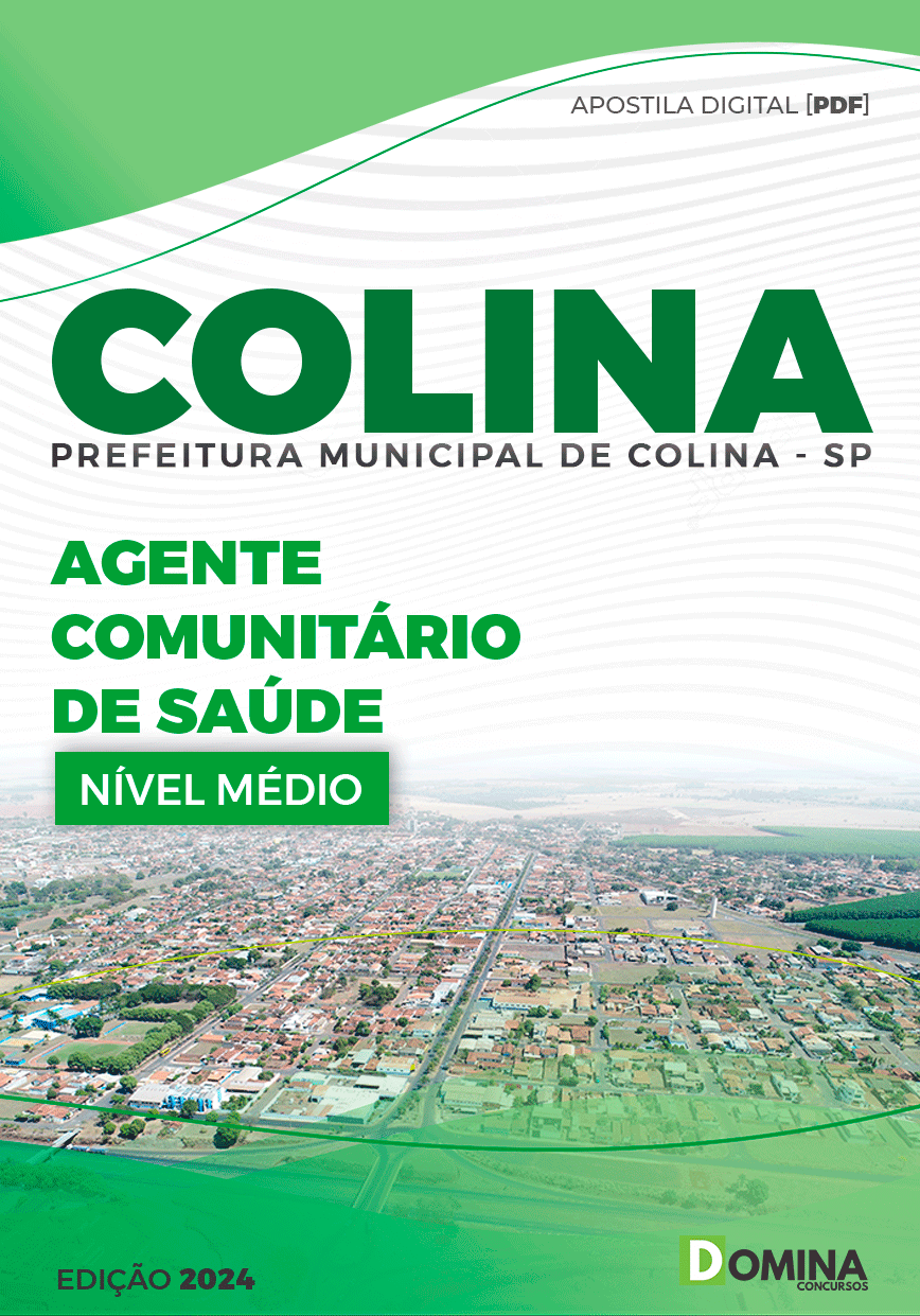 Apostila Prefeitura Colina SP 2024 Agente Comunitário De Saúde