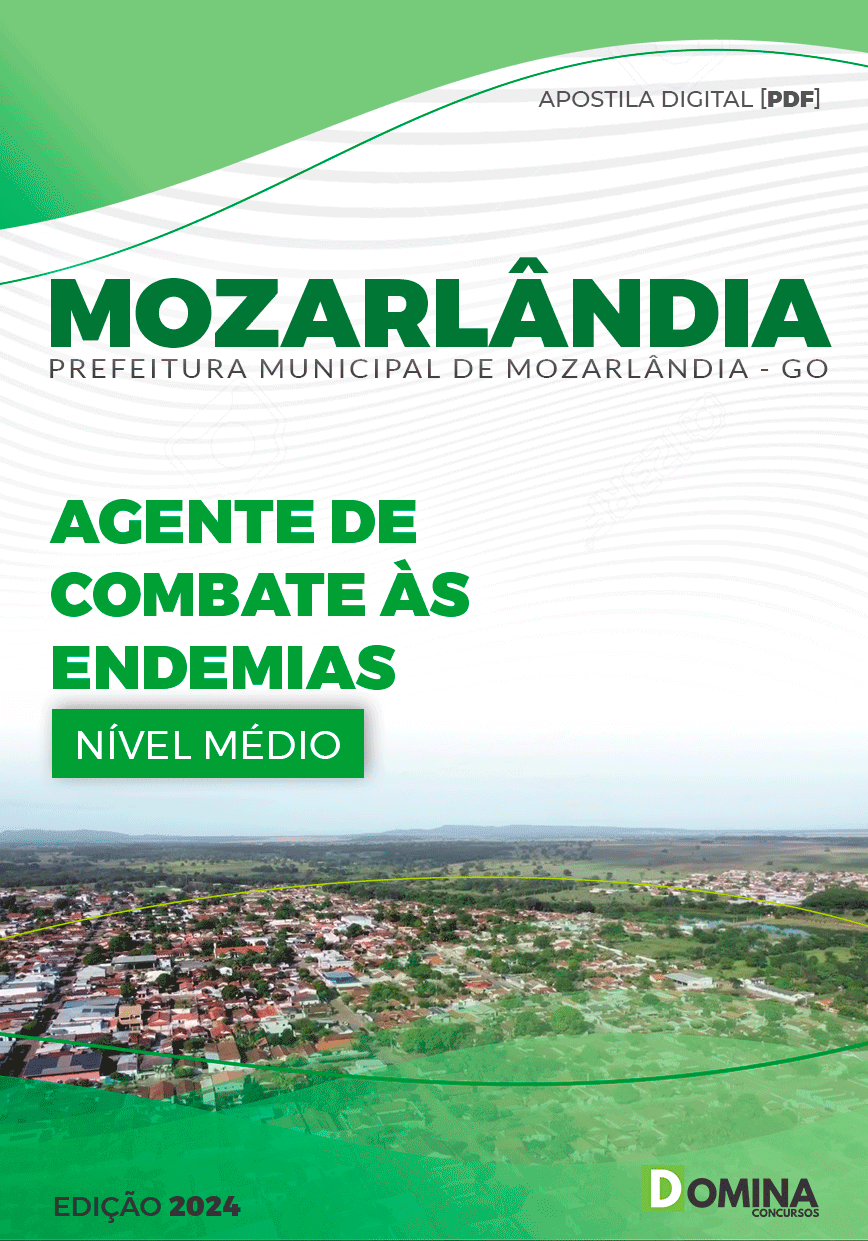 Apostila Agente de Combate às Endemias Mozarlândia GO 2024