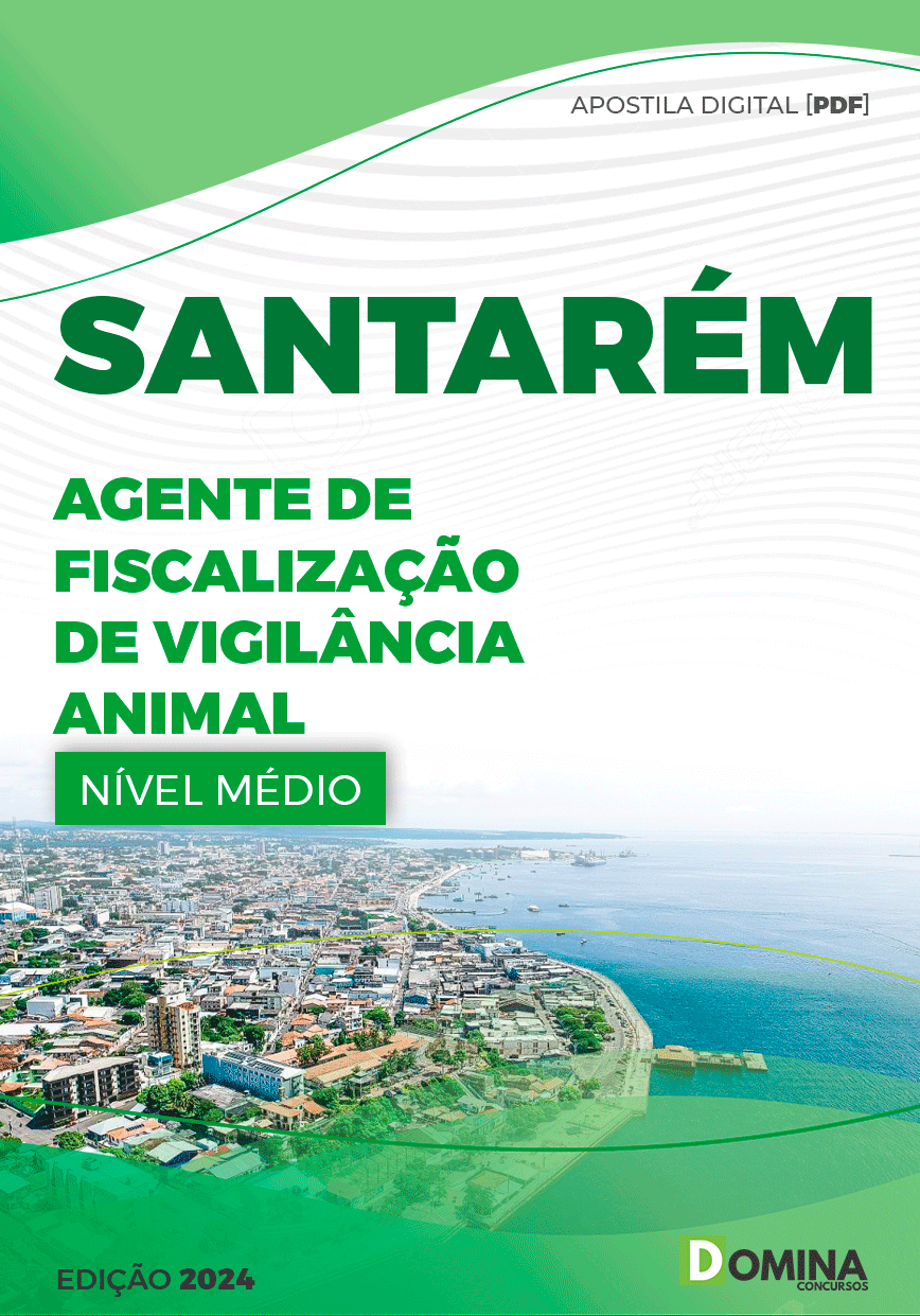 Apostila Agente Fiscalização Vigilância Animal Santarém PA 2024