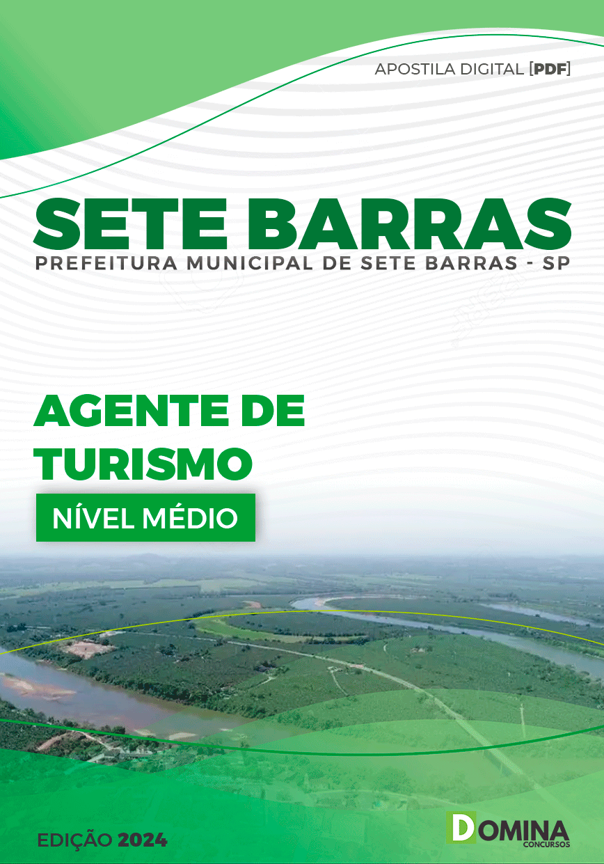 Apostila Prefeitura Sete Barras SP 2024 Agente De Turismo