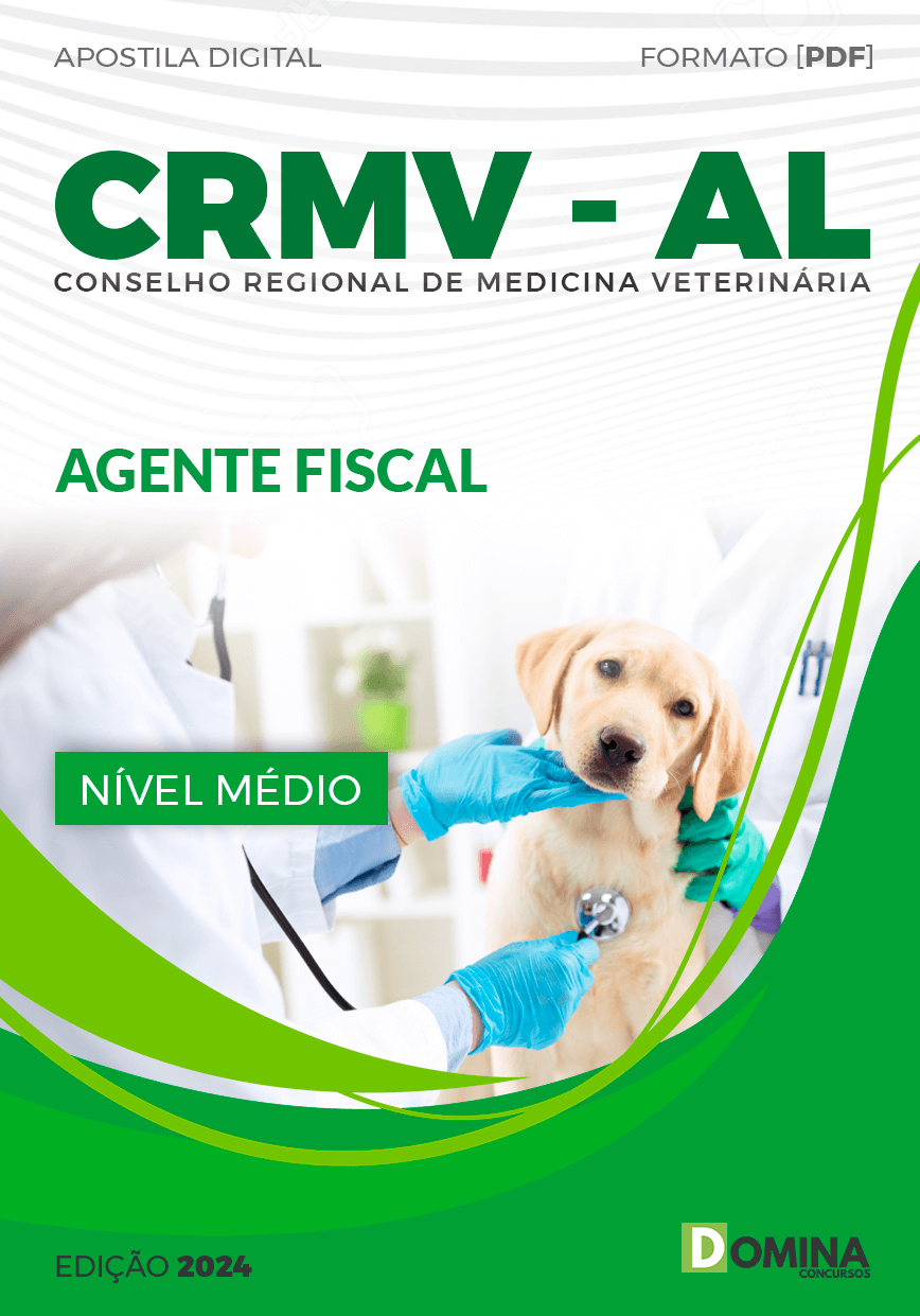 Apostila CRMV AL 2024 Agente Fiscal