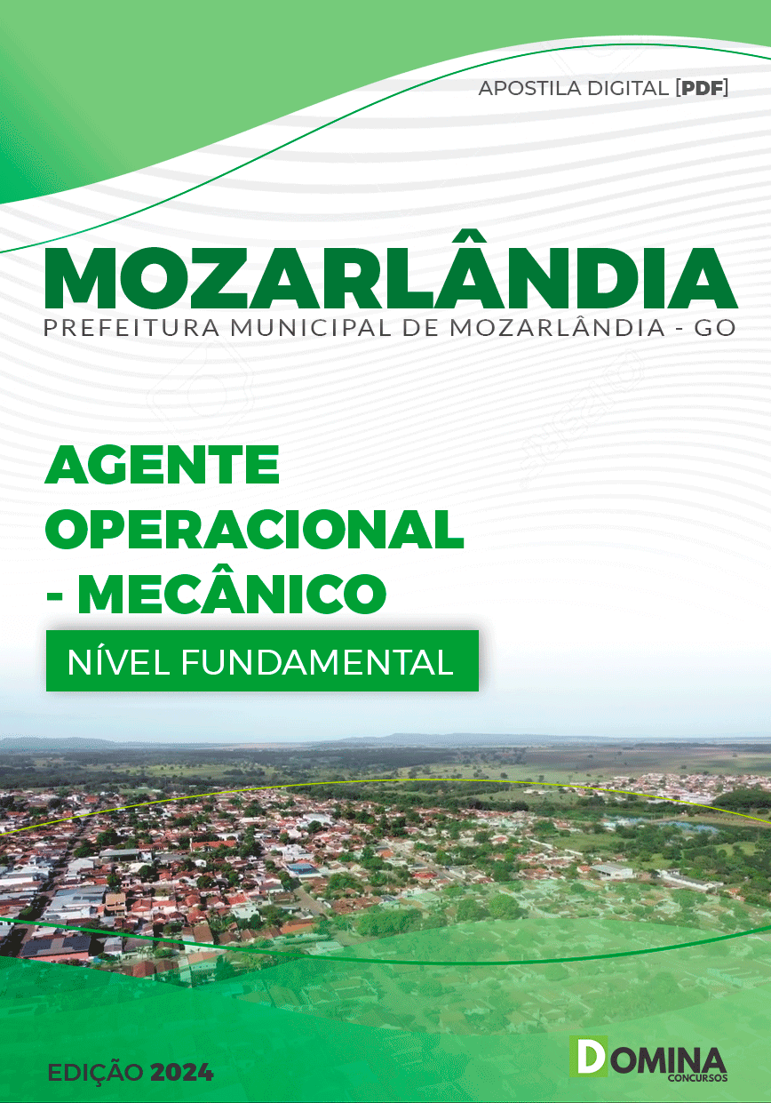 Apostila Mecânico Mozarlândia GO 2024