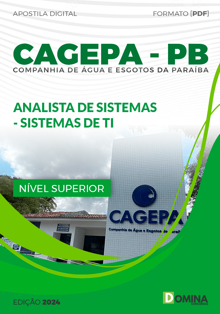 Apostila CAGEPA PB 2024 Analista de Sistemas de TI