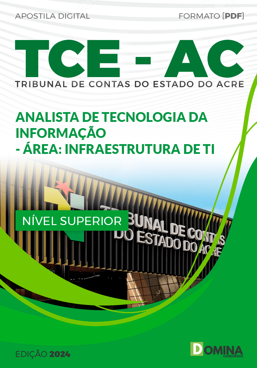 Apostila Analista TI Infraestrutura de TI TCE AC 2024