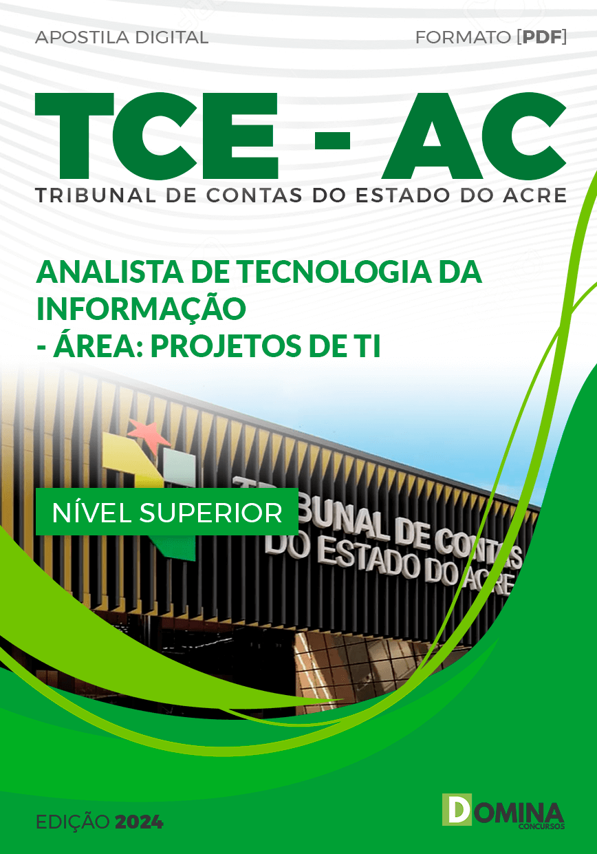 Apostila Analista TI Projetos de TI TCE AC 2024