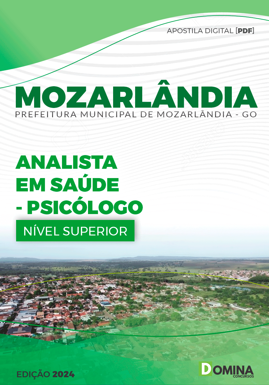 Apostila Psicólogo Mozarlândia GO 2024