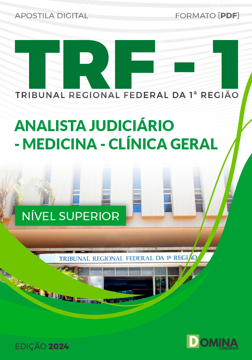 Apostila Analista Judiciário Medicina Clínica Geral TRF 1 2024