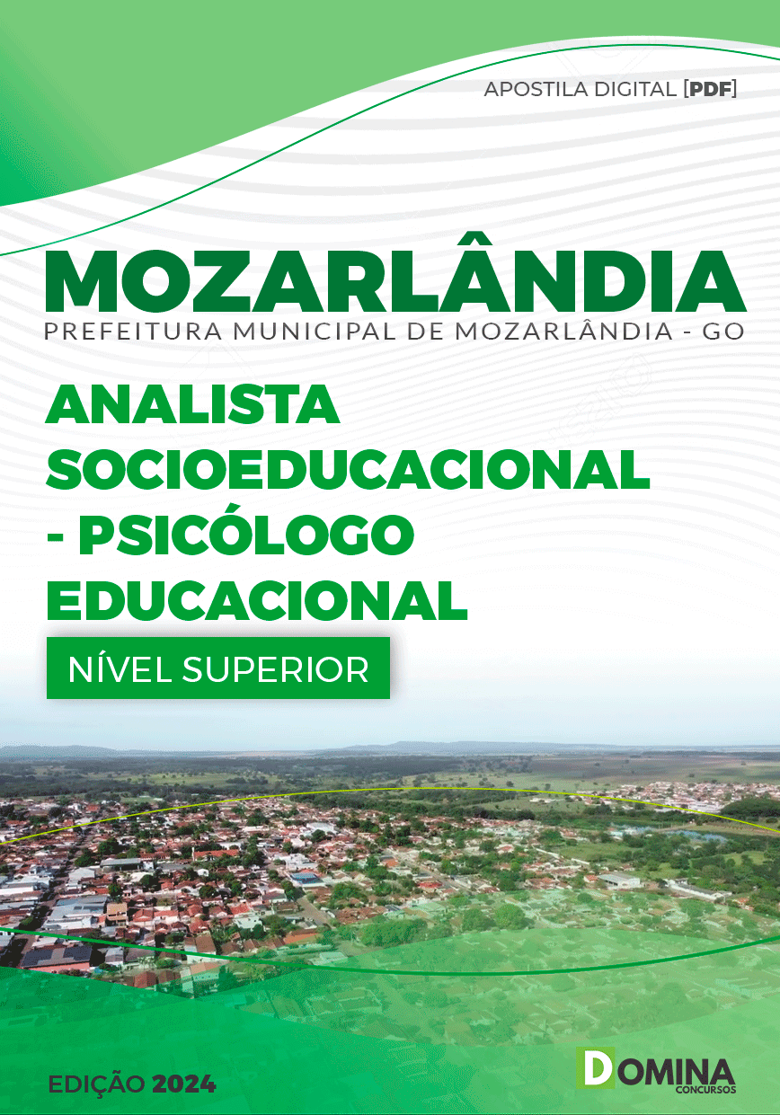 Apostila Psicólogo Educacional Mozarlândia GO 2024